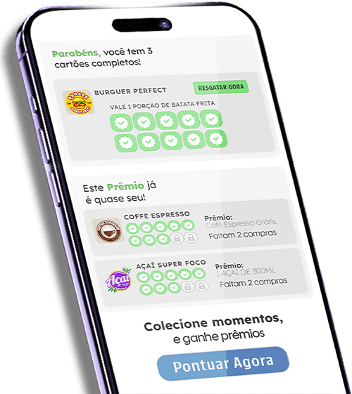 Cartão fidelidade virtual